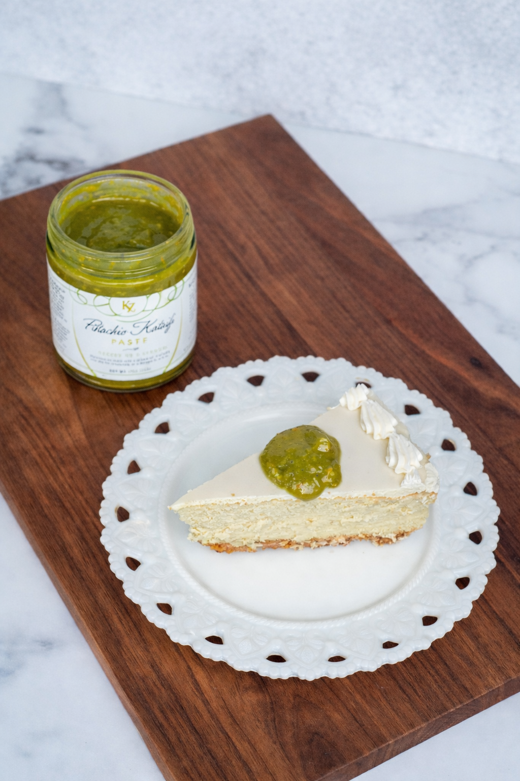 Pistachio Kataifi Nut Butter Filling