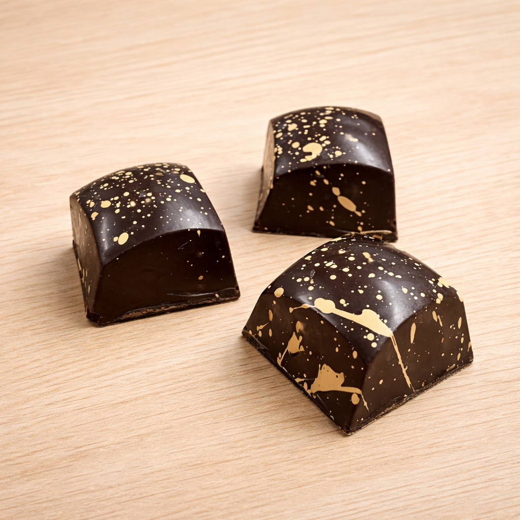 Sea Salted Dark Chocolate Caramels