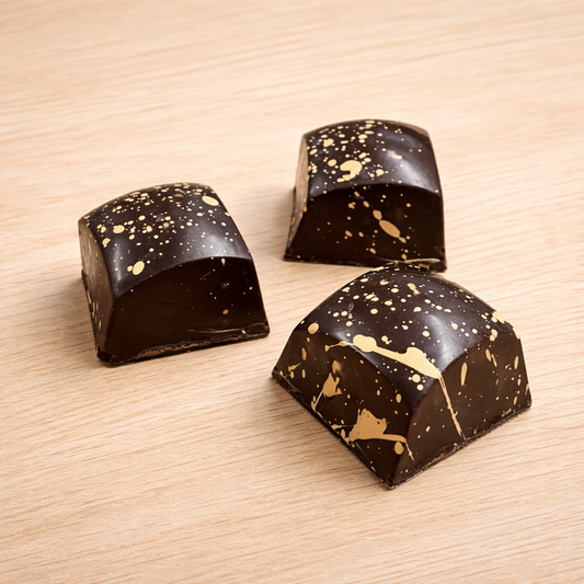 Sea Salted Dark Chocolate Caramels