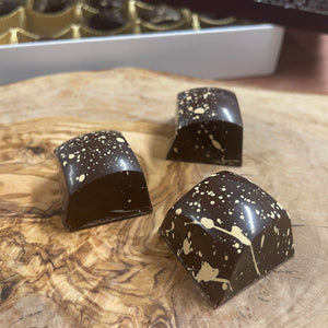 Sea Salted Dark Chocolate Caramels