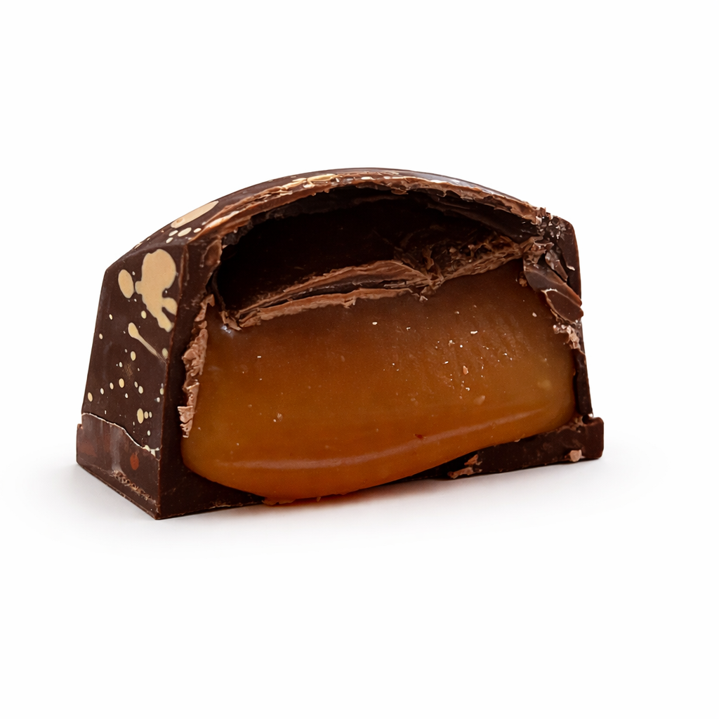 Sea Salted Dark Chocolate Caramels