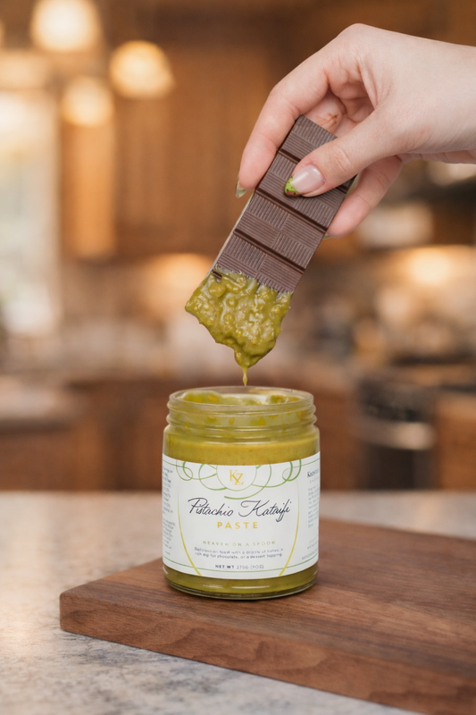 Pistachio Kataifi Nut Butter Filling